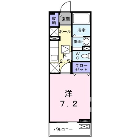 サンリット・ノバの物件間取画像